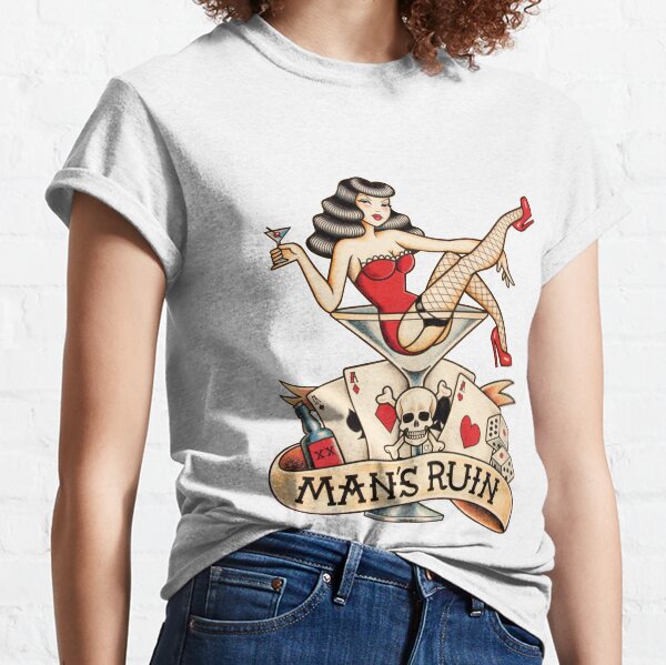 Fille martini T-shirt classique