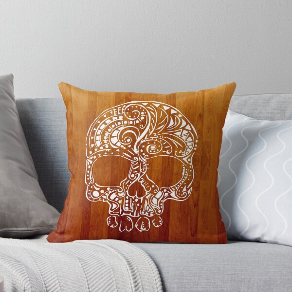 Aperçu de l'œuvre Skull Wood créée et vendue par OrriArt.