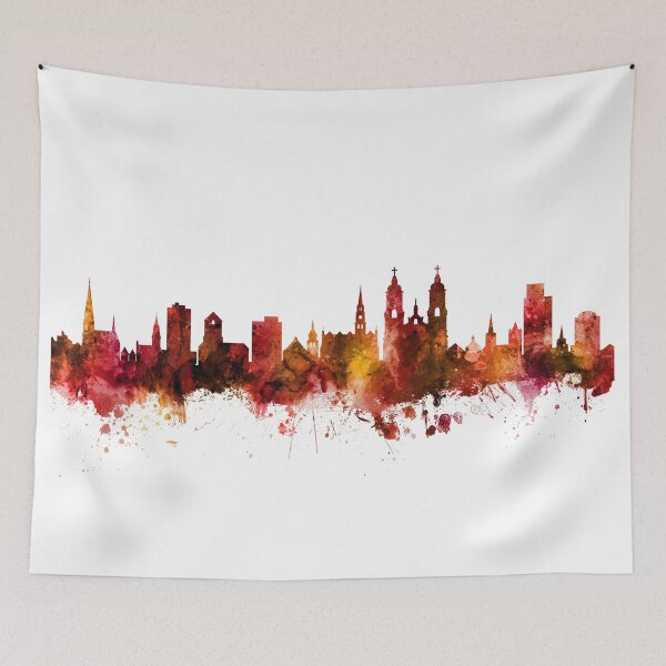 Item preview, St Gallen Switzerland Skyline designed and sold by ArtPrints.