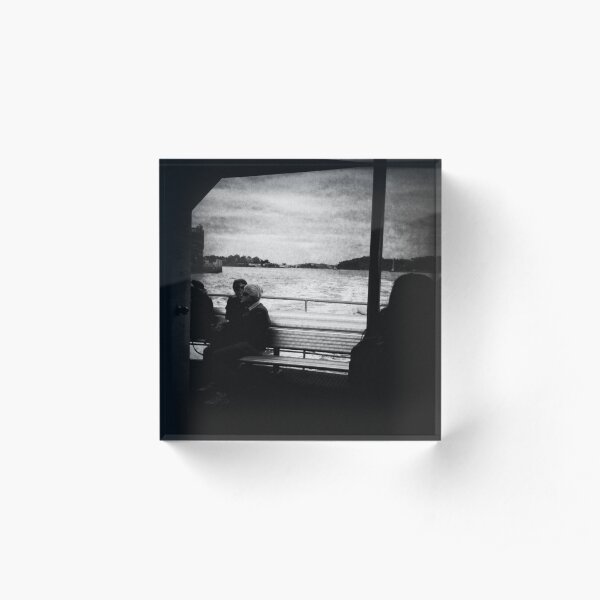 Shadows and Light | Floating Worlds Acrylic Block