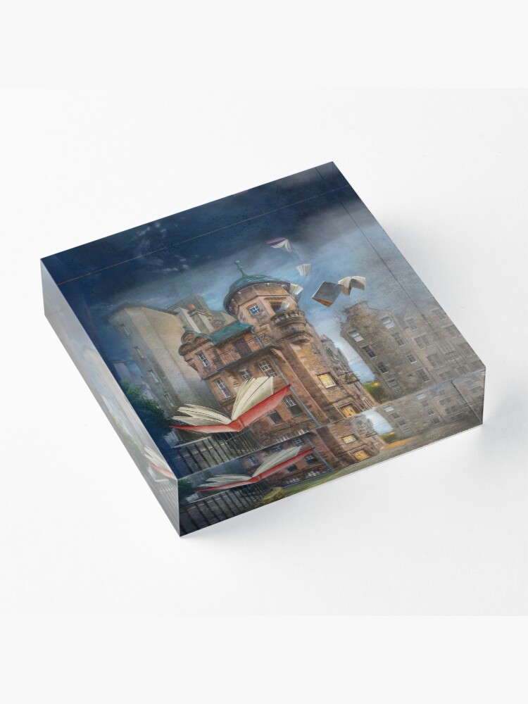 Alternate view of "Writers' Museum" Acrylic Block
