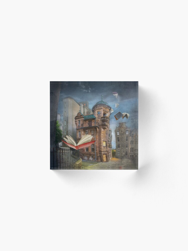 Alternate view of "Writers' Museum" Acrylic Block