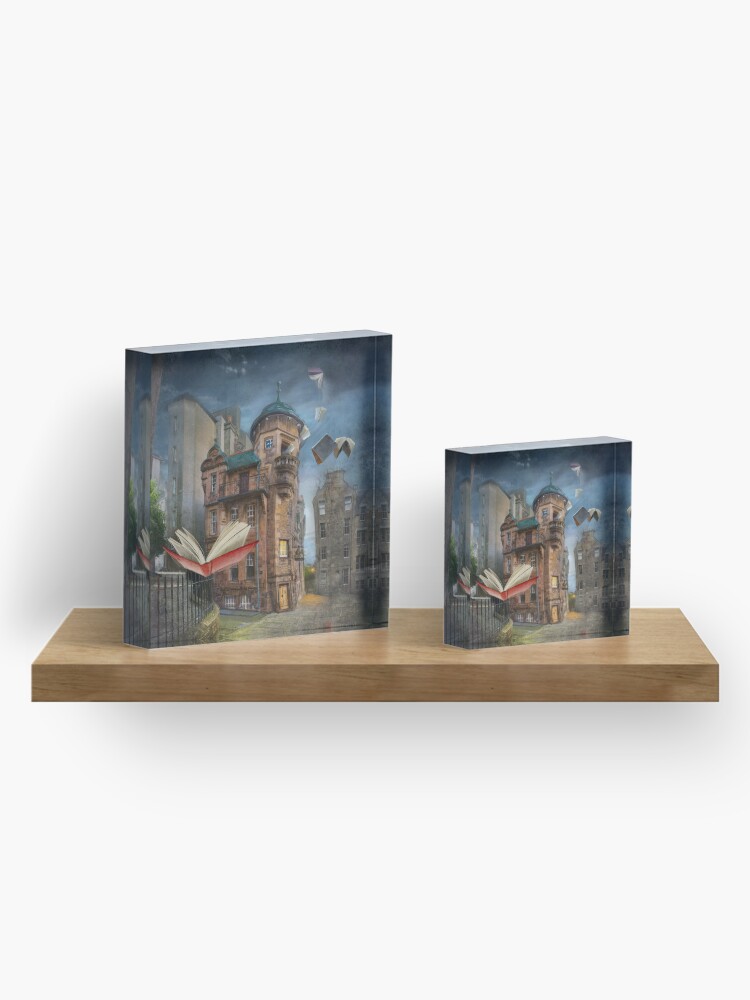 Alternate view of "Writers' Museum" Acrylic Block