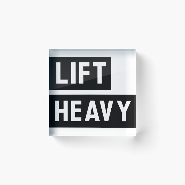 Item preview, Lift Heavy designed and sold by workout.