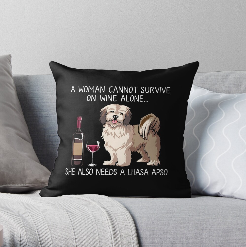 lhasa apso pillow