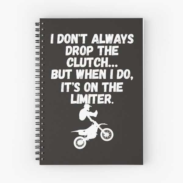 Item preview, I Don't Always Drop the Clutch Funny Motocross Dirt Bike ATV designed and sold by shoutoutshirtco.