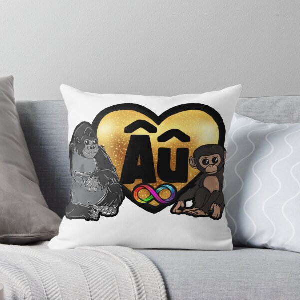 Item preview,  Wild AU heart gorilla  designed and sold by AuDHDesigns AUS .