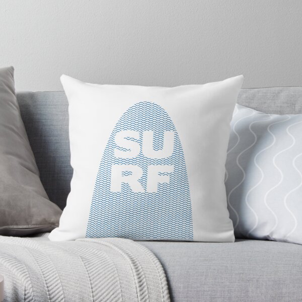 Surf Throw Pillow