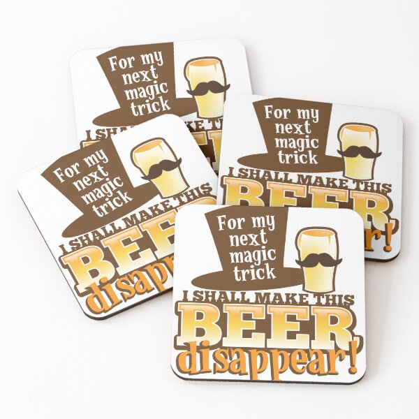 Item preview, For my next magic trick I shall make this BEER Disappear! designed and sold by jazzydevil.