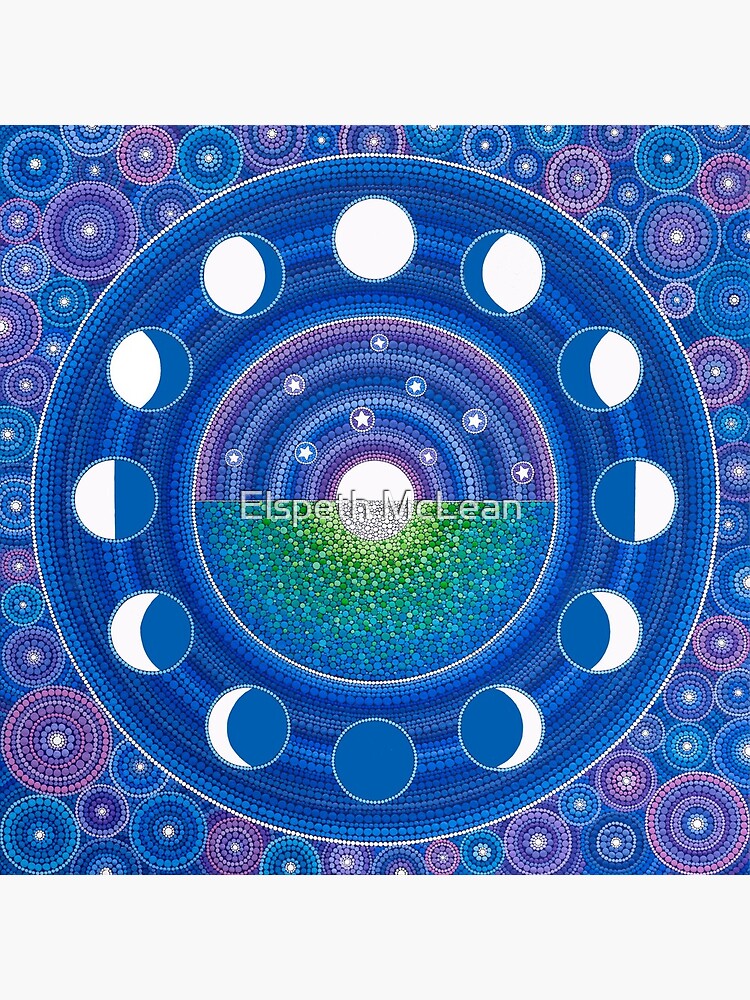 Moon Phase Mandala by ElspethMcLean