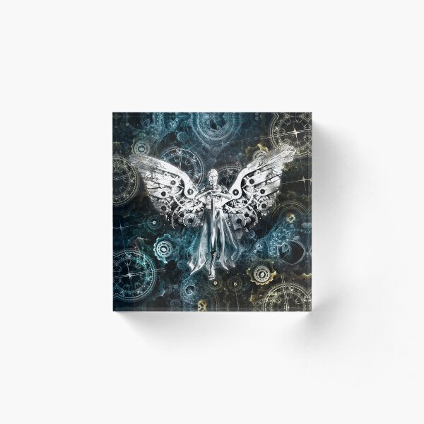Clockwork Angel Acrylic Block