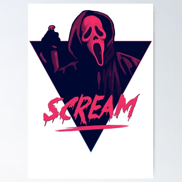 Item preview, Scream movie - 80s design designed and sold by BadgerofWater.