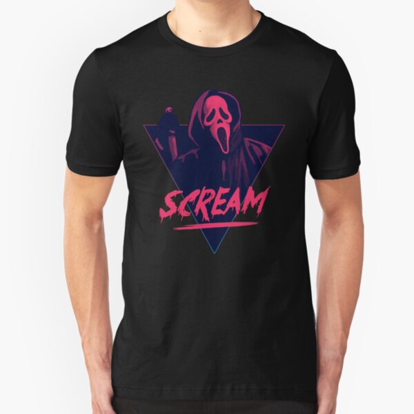 Scream movie - 80s design Slim Fit T-Shirt