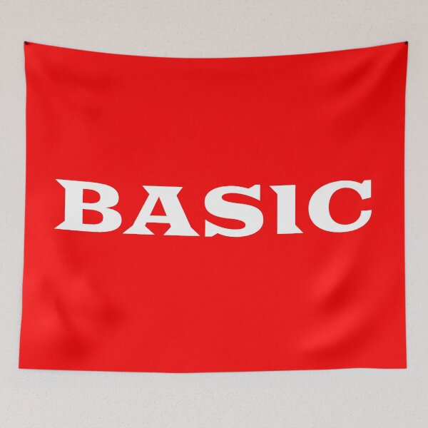 Item preview, Red on White Basic Stuff designed and sold by Spill & Signal.