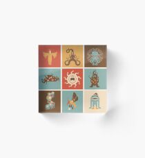 The Lovecraftian Squares Acrylic Block