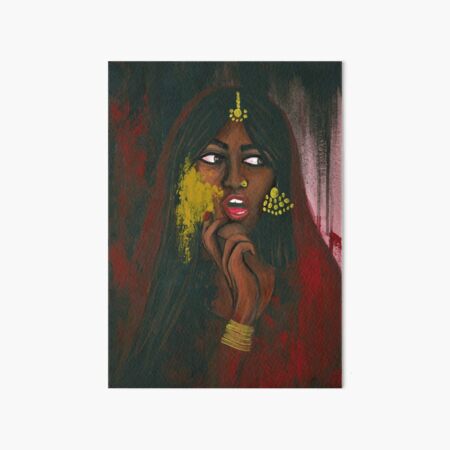 STILL DARK AND BEAUTIFUL Art Board Print