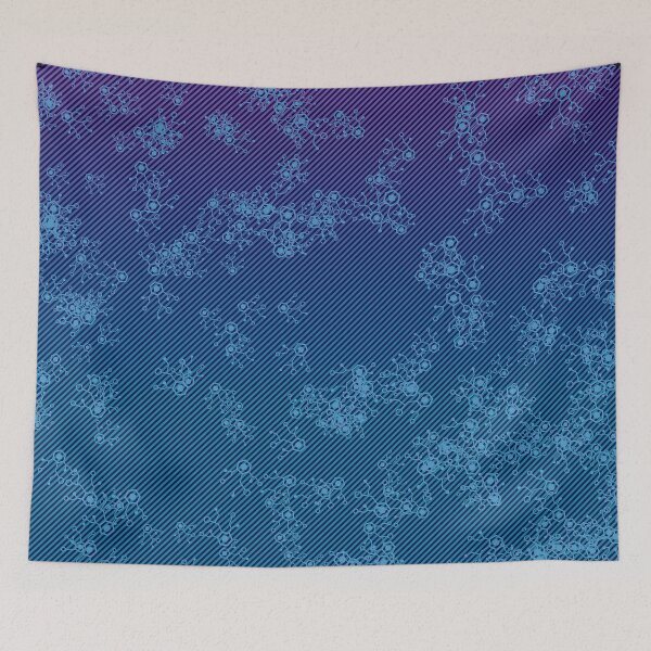 Item preview, The Prime Hack. Dark Blue Pattern designed and sold by etoide.