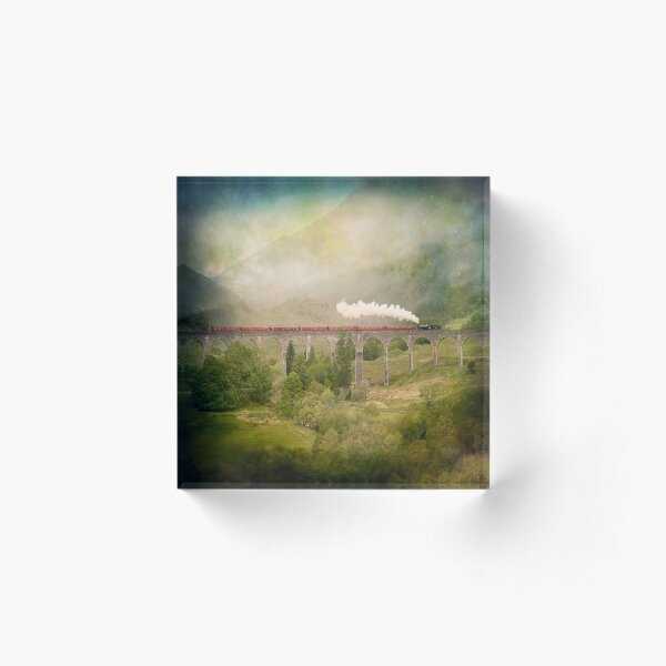 Glenfinnan viaduct Acrylic Block