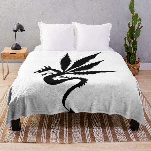 Artikelvorschau, Marihuana Dragon Classic Version - Weiß entworfen und verkauft von Vutra Organizacija.