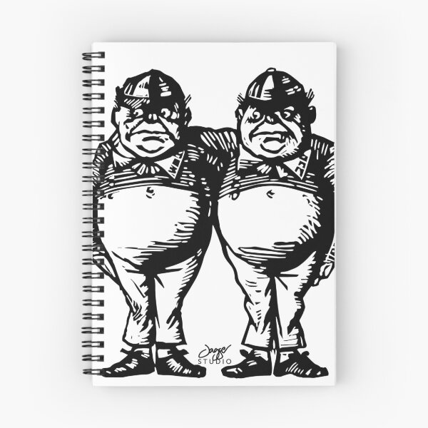 Item preview, Alice in Wonderland TweedleDEE and Tweedle DUM designed and sold by Stephen Bennett.