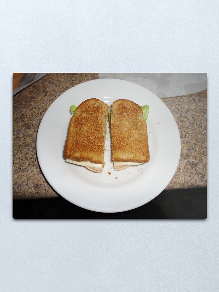 Alternate view of Sandwich Metal Print