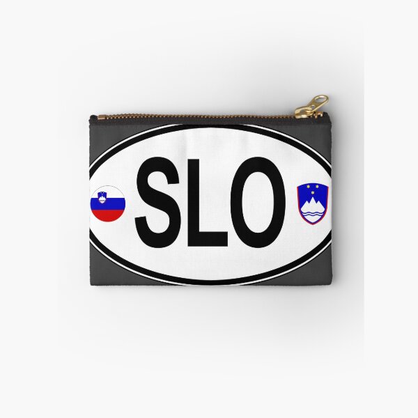Item preview, Slovenia Oval Country Code Decal designed and sold by rogue-design.