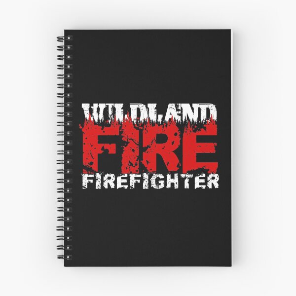 Item preview, Wildland Firefighter Red Letters in Fire Design  designed and sold by alenaz.