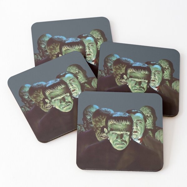 Gang of Monsters Coasters (Set of 4)