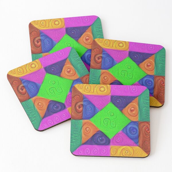 Item preview, DeepDream Color Squares Visual Areas 5x5K v1448026462 designed and sold by blackhalt.