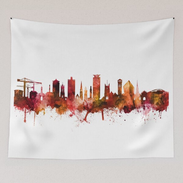 Item preview, Plymouth England Skyline designed and sold by ArtPrints.