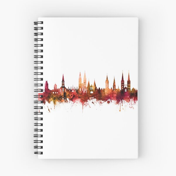 Item preview, Lubeck Germany Skyline designed and sold by ArtPrints.