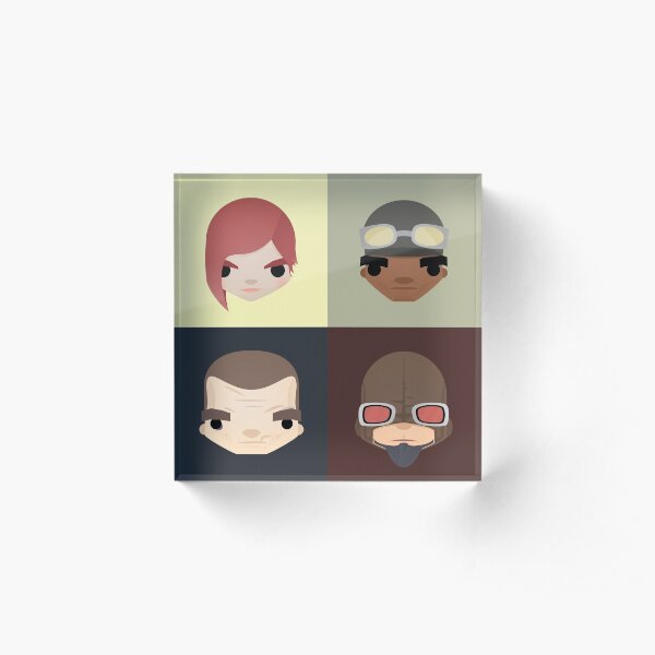 Vault Hunters Acrylic Block