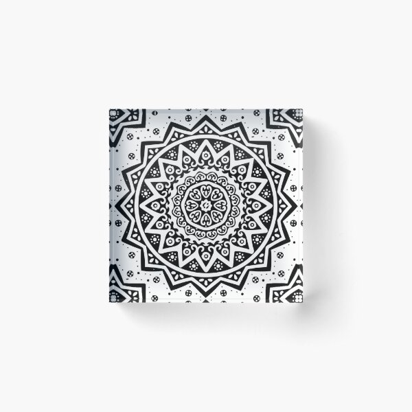 Item preview, Mandala (white) designed and sold by sleeping-tigers.