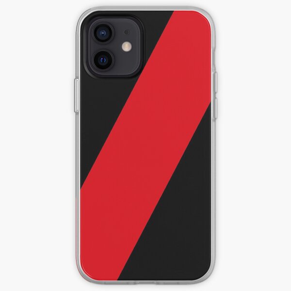 Essendon Bombers colours iPhone Case - straight sash iPhone Soft Case