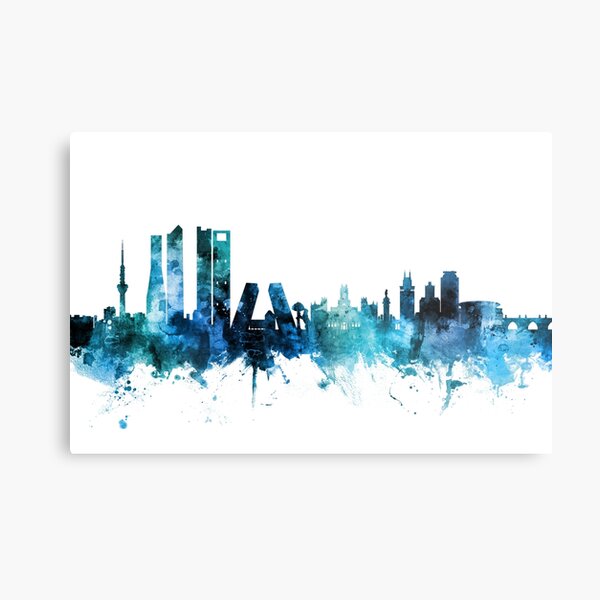 Item preview, Madrid Spain Skyline designed and sold by MICHAEL TOMPSETT.