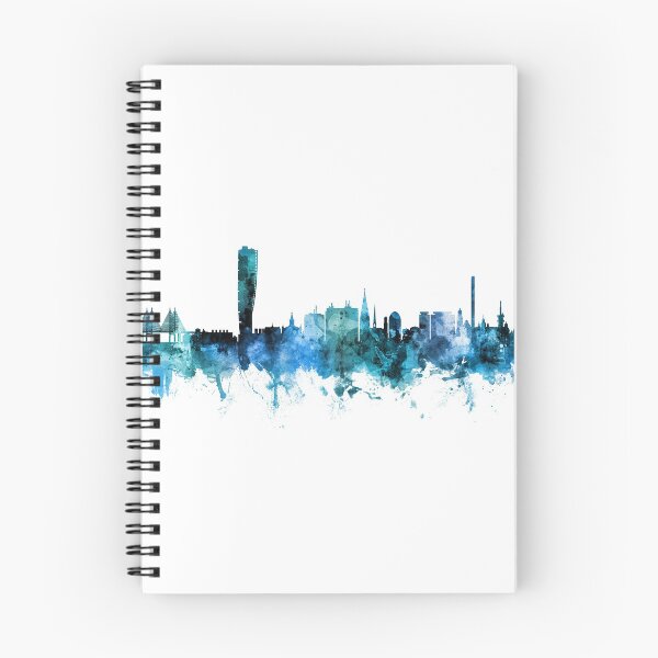 Item preview, Malmo Sweden Skyline designed and sold by ArtPrints.