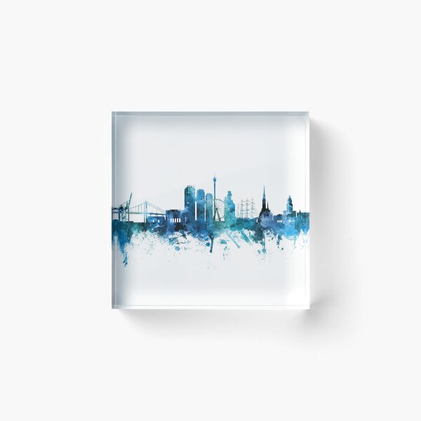 Item preview, Gothenburg Sweden Skyline designed and sold by ArtPrints.