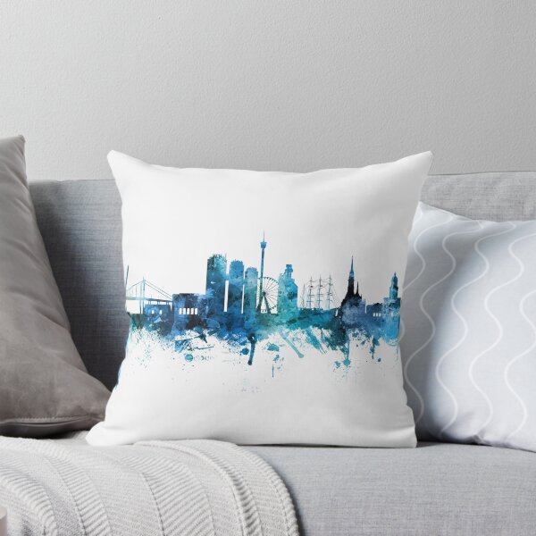 Item preview, Gothenburg Sweden Skyline designed and sold by ArtPrints.