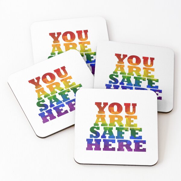 Item preview, Safe Space Sticker designed and sold by moietymouse.