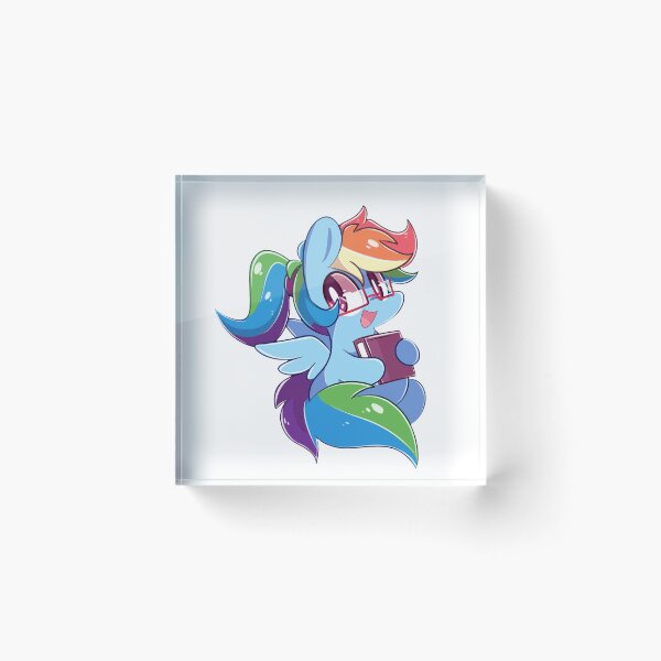 Item preview, Rainbow Dash Bookworm designed and sold by Timanator3000.