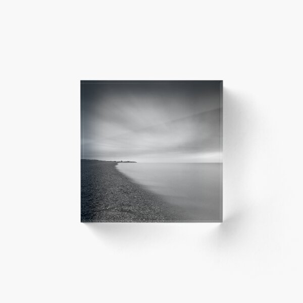 Aldeburgh Beach at Dawn, Suffolk Acrylic Block