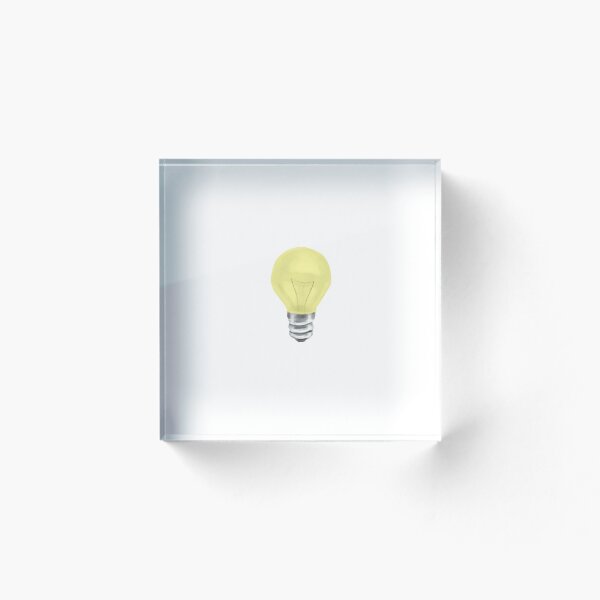 Item preview, Yellow Lightbulb designed and sold by Melissa Middleberg.