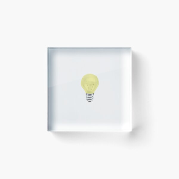 Item preview, Yellow Lightbulb designed and sold by Melissa Middleberg.