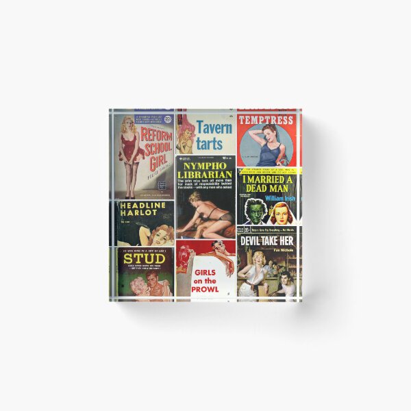Item preview, Pulp Fiction Cover Collage designed and sold by JenTalleyDesign.