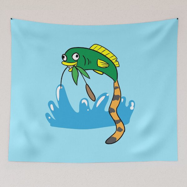 Item preview, Feesh With Cat Tail With Cattail designed and sold by G00seKing.