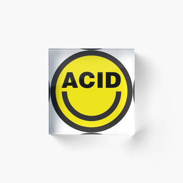 Acid House Acrylic Block
