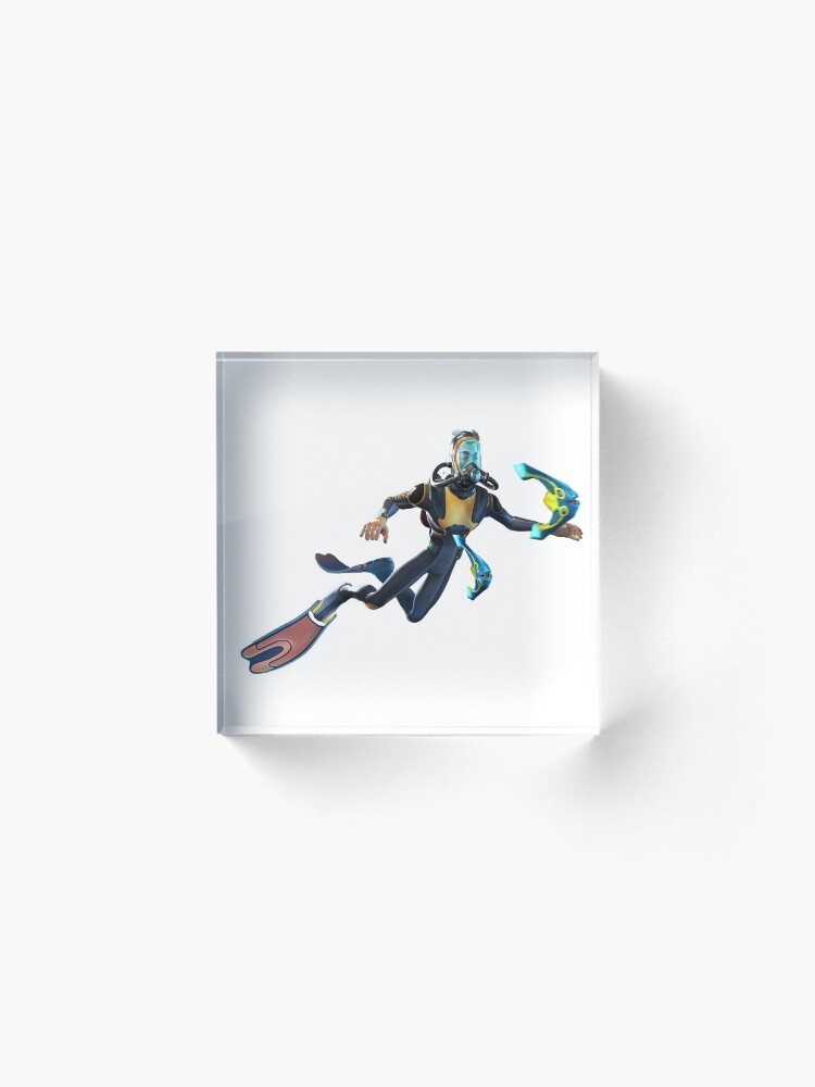 Alternate view of Diver Acrylic Block