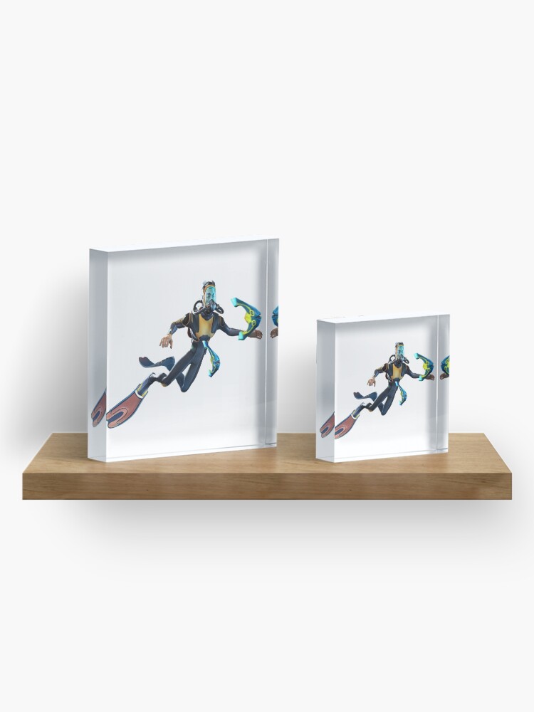 Alternate view of Diver Acrylic Block