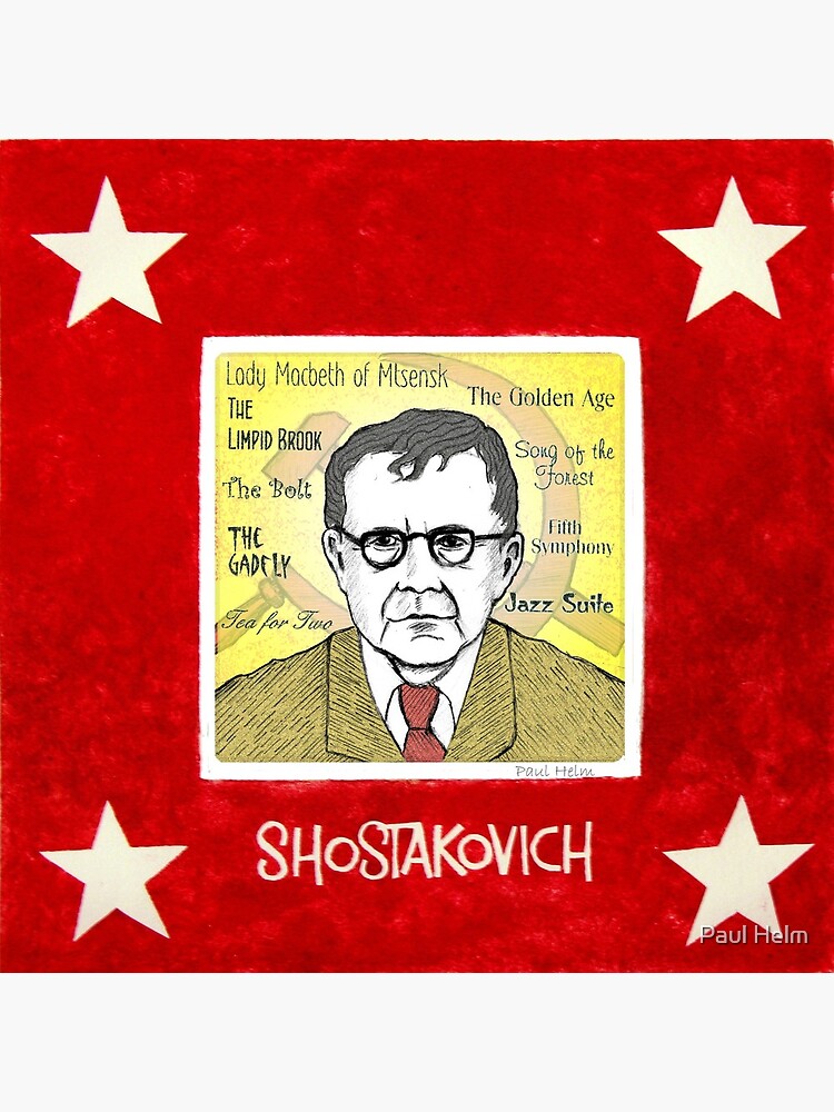 Dmitri SHOSTAKOVICH - the Russian composer by paulhelm