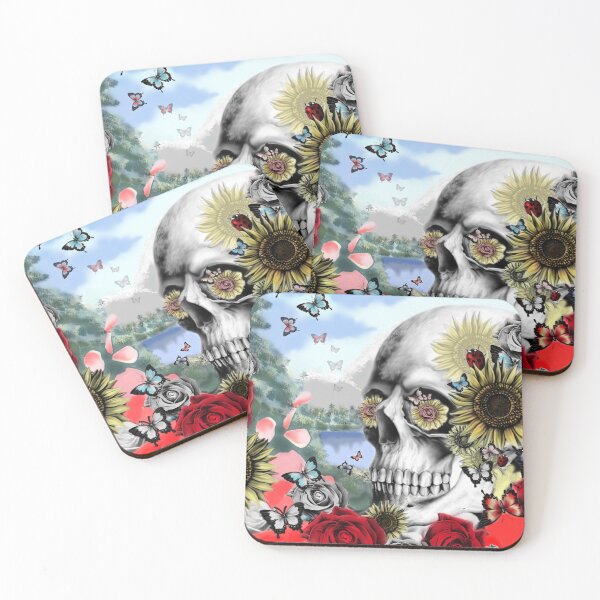 Item preview, Nature skull landscape designed and sold by KristyPatterson.